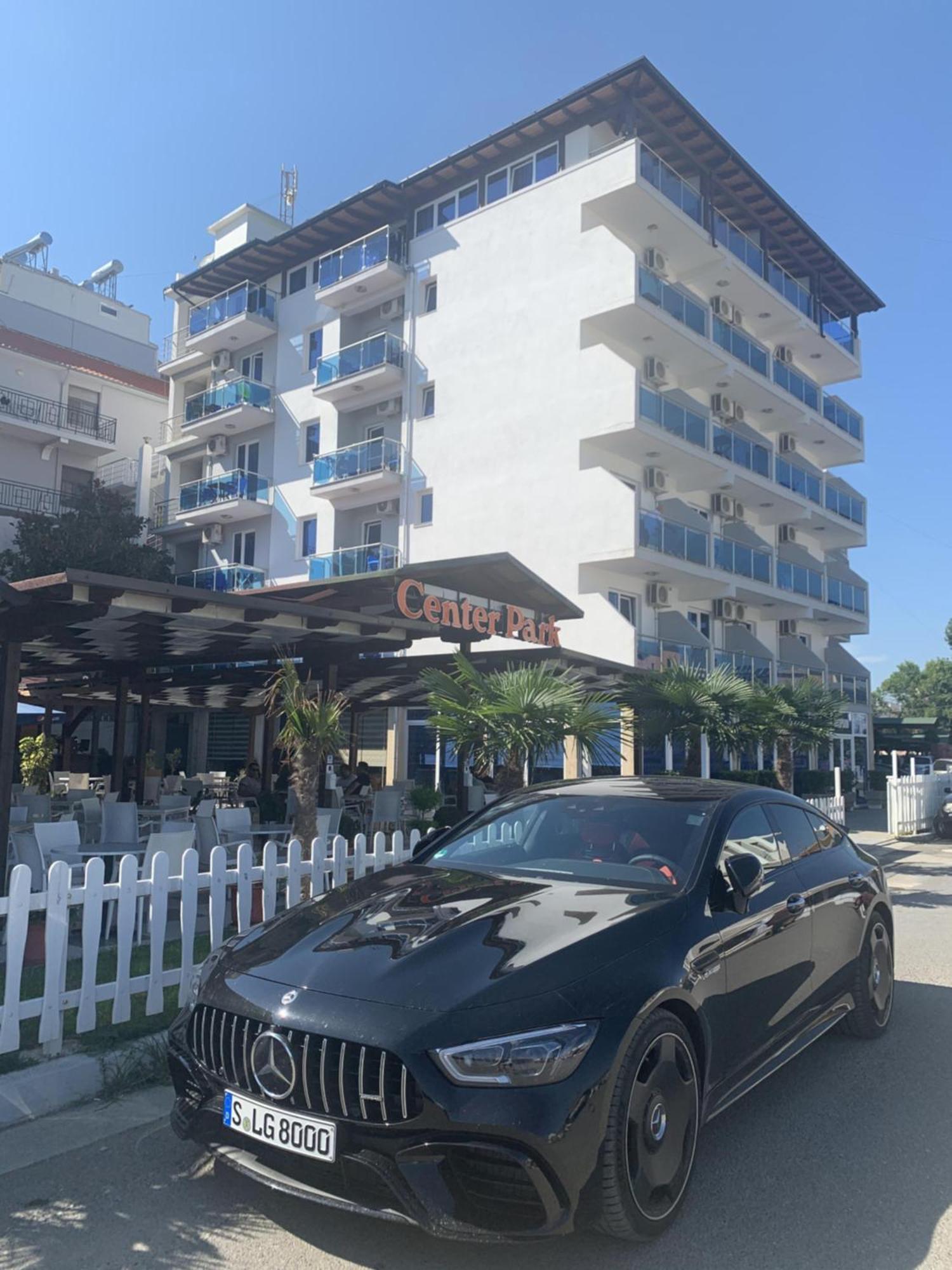 Hotel Center Park Velipojë Exteriér fotografie