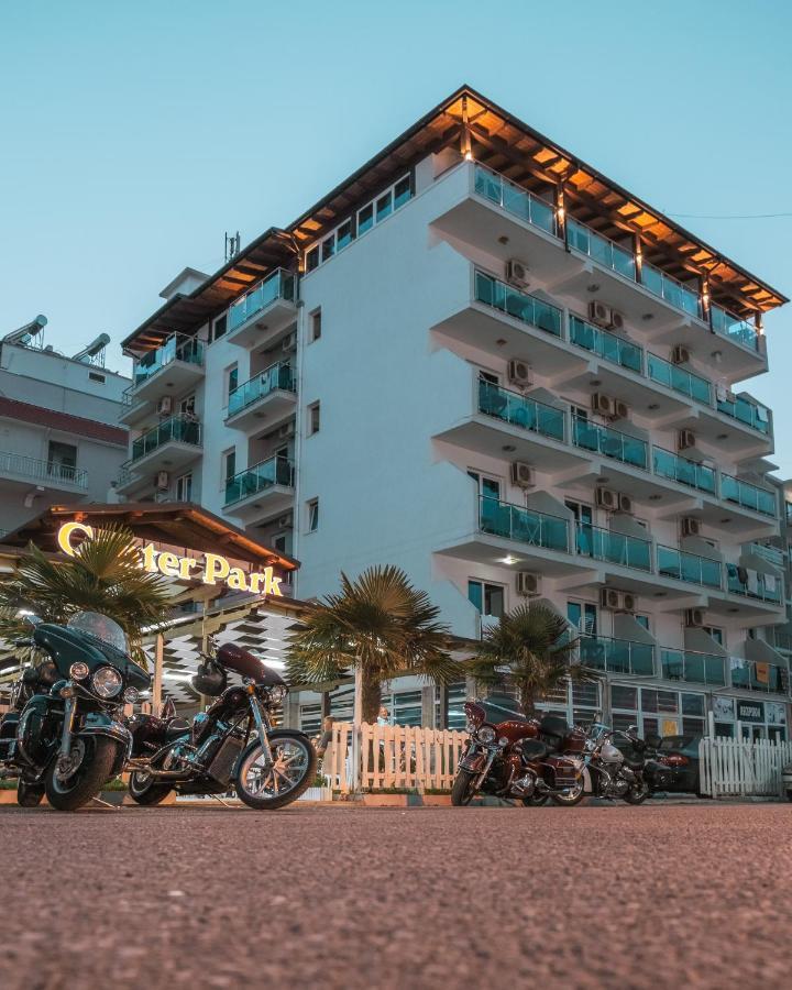 Hotel Center Park Velipojë Exteriér fotografie